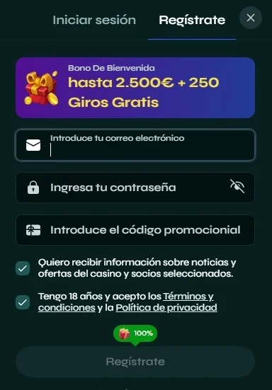 Savaspin Casino registro